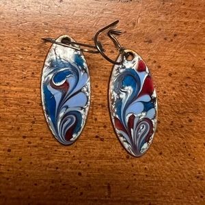 Multicolored earrings